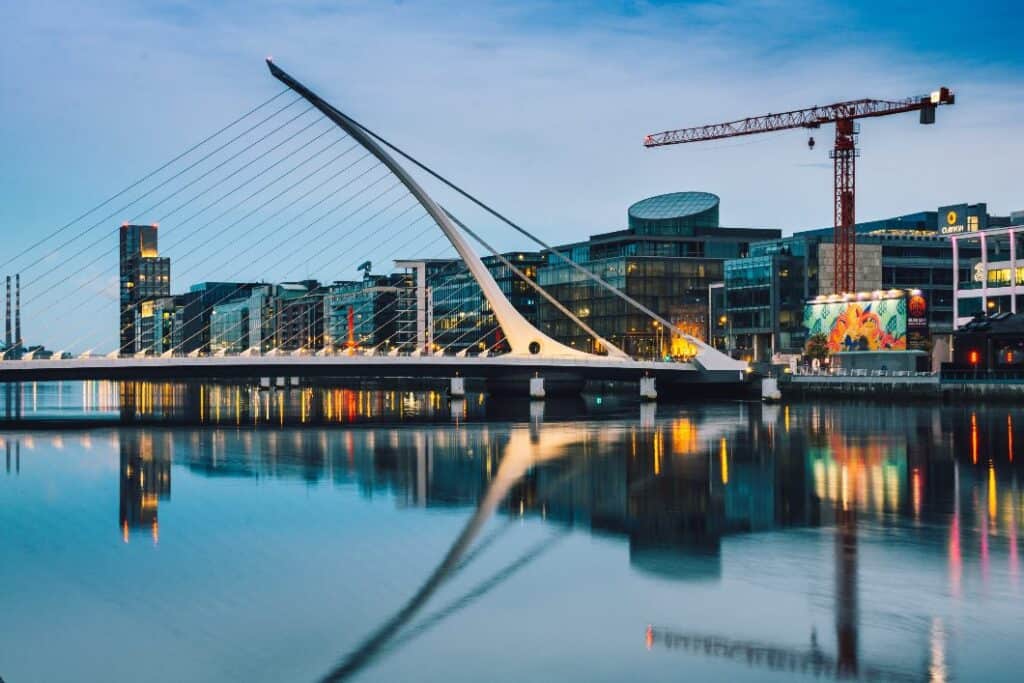 River Laffey in Dublin, Ireland