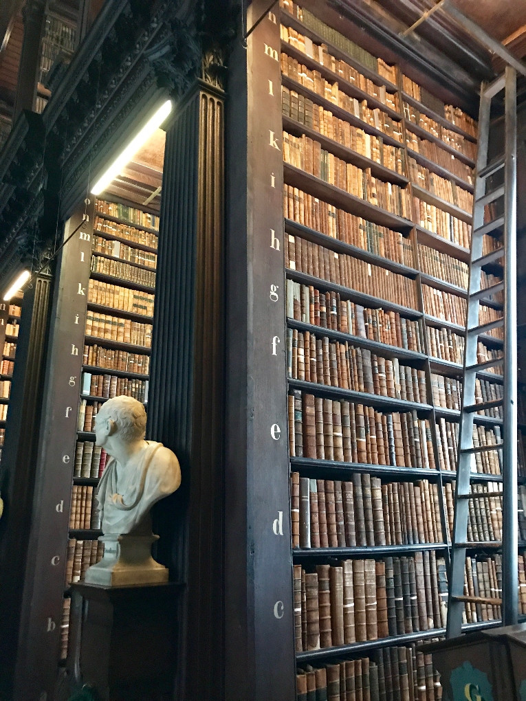 library at Trinity College Dublin in Ireland