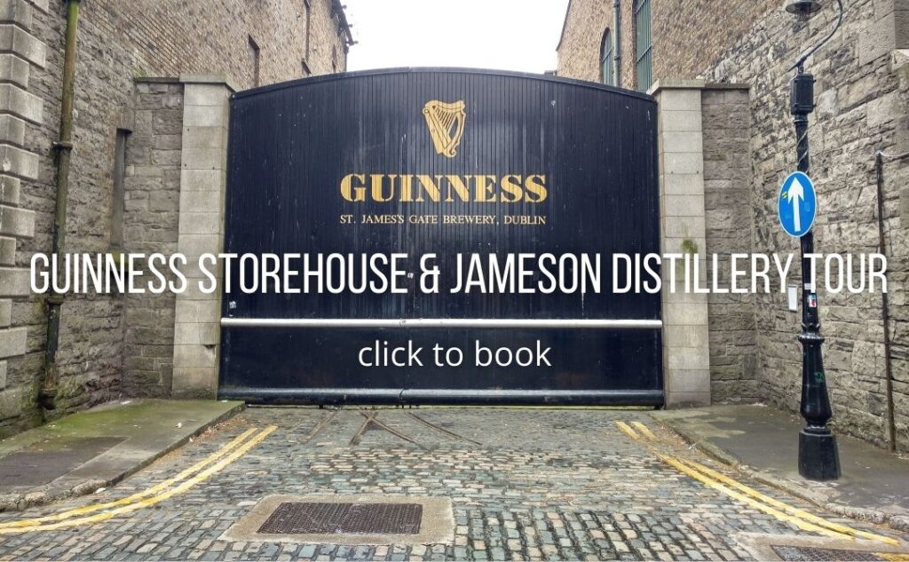book Guinness and Jameson tour