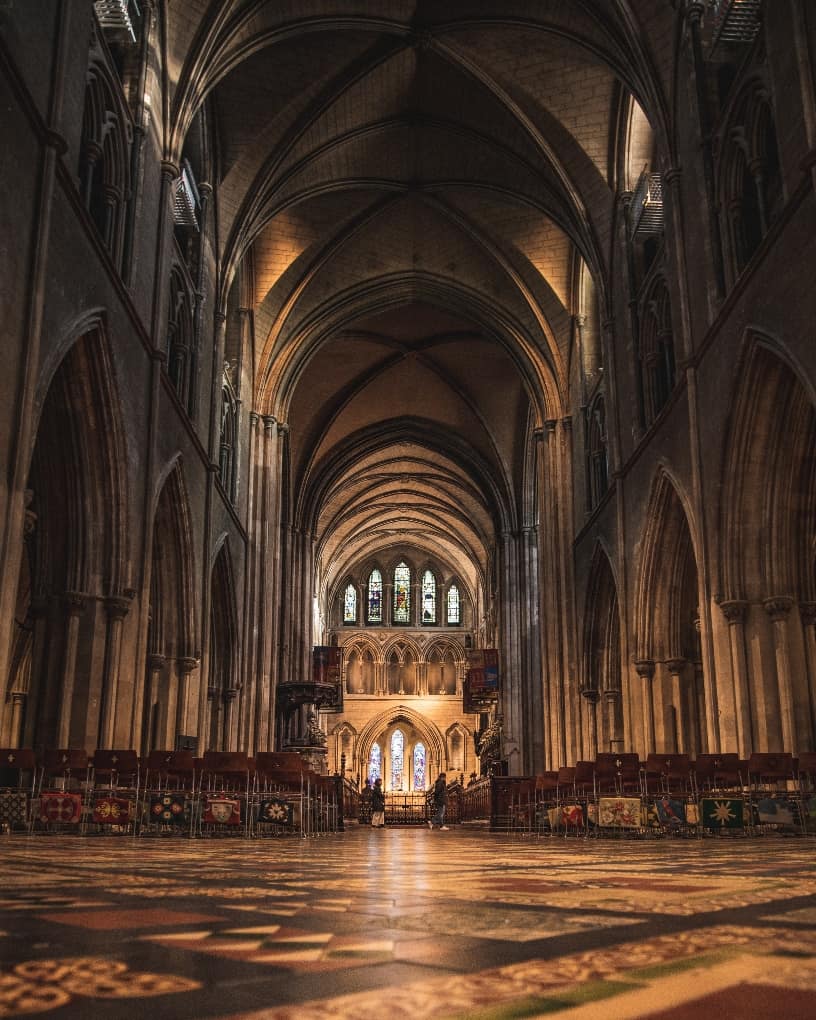 St. Patrick's Cathedral in Dublin, interior