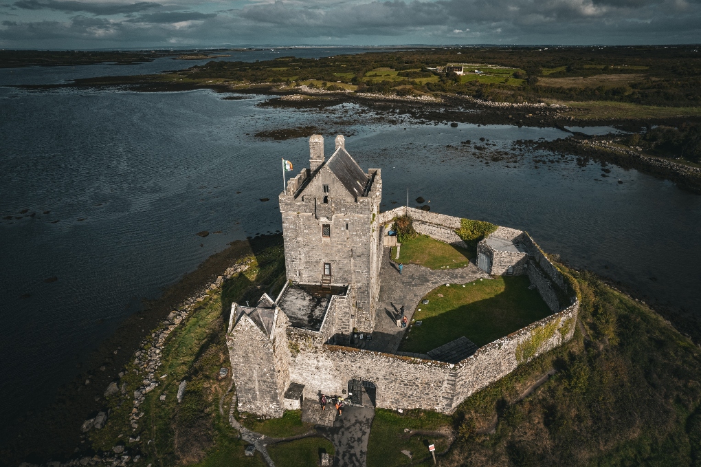 Oranmore Castle, a day trip distance from Galway