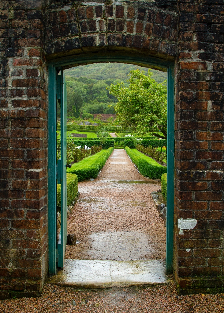 Walled Garden in Connemara National Park