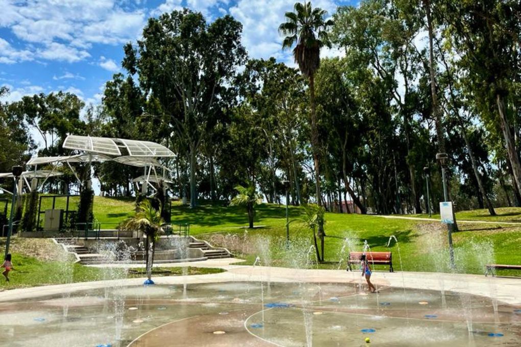 Wilson Park water fountain