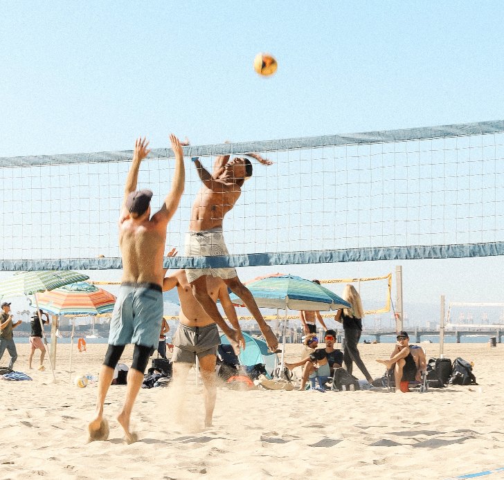 beach volleyball
