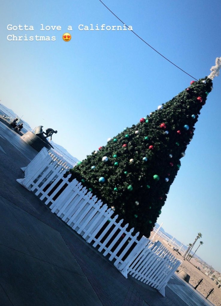 Christmas on Hermosa Beach Pier