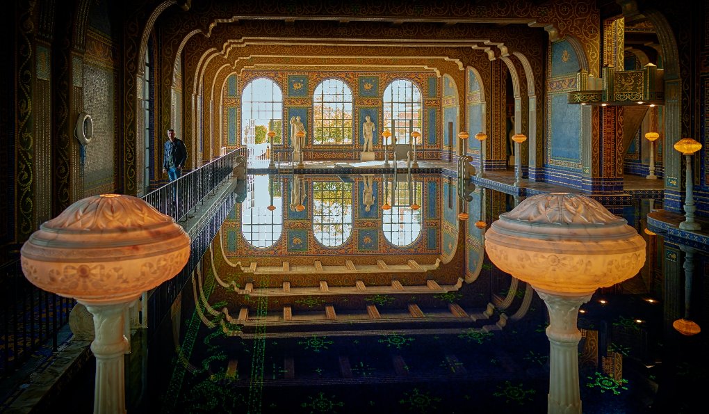 Hearst Castle interior pool