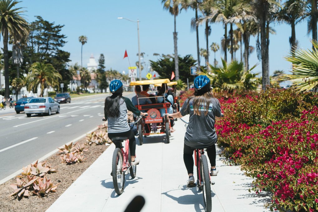 biking in Santa Barbara