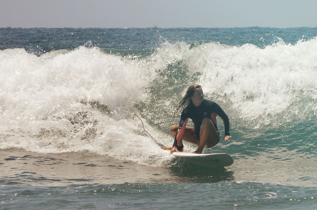 surfer in CA