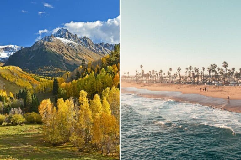 Colorado vs. California: Comparison for Living and Traveling