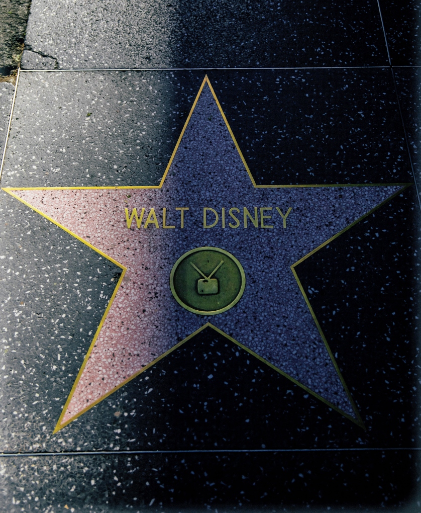 Walt Disney's Walk of Fame star