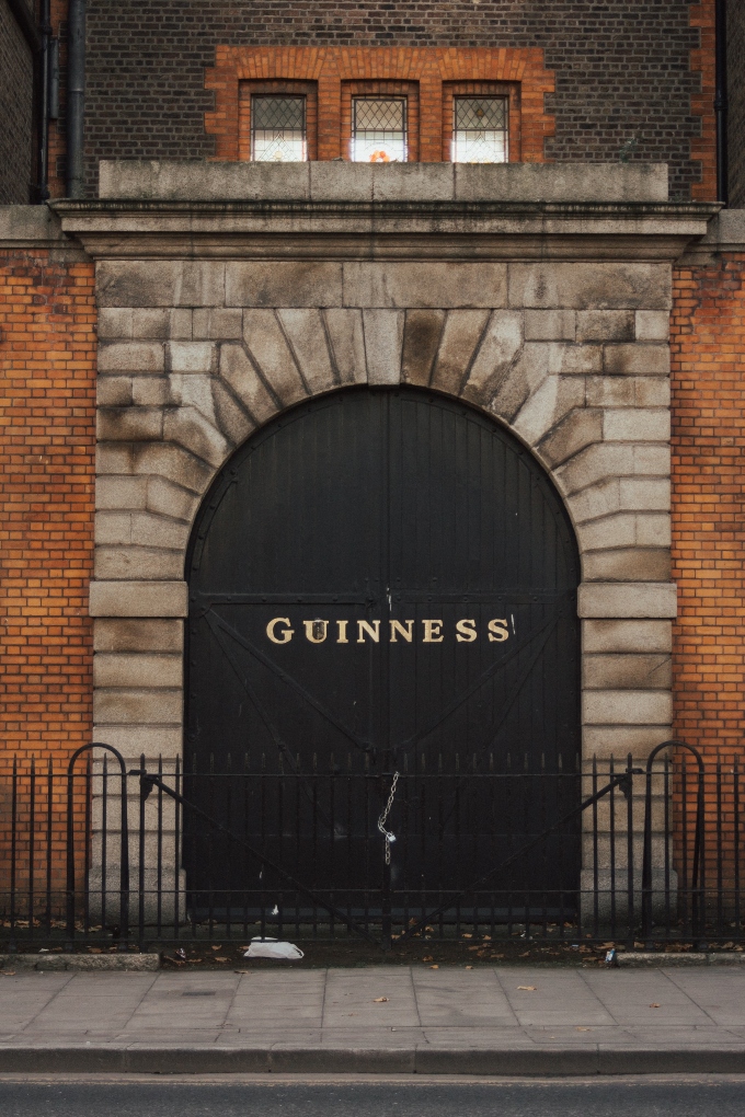 Front of Guinness Storehouse