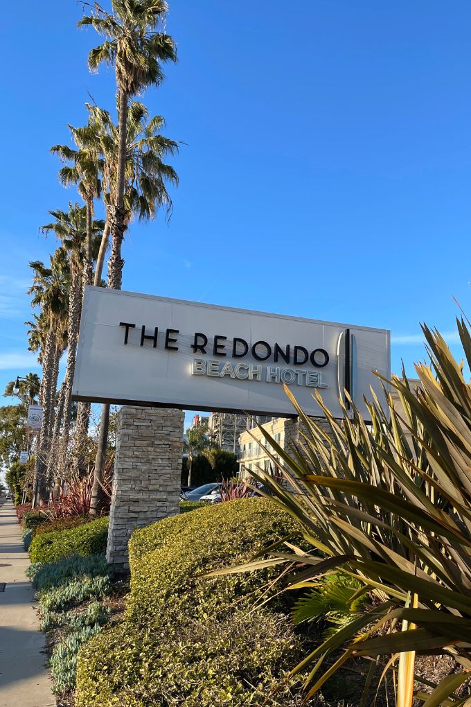 Redondo Beach Hotel sign