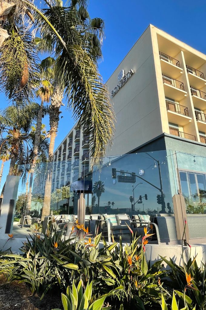 Sonesta Redondo Beach side of hotel