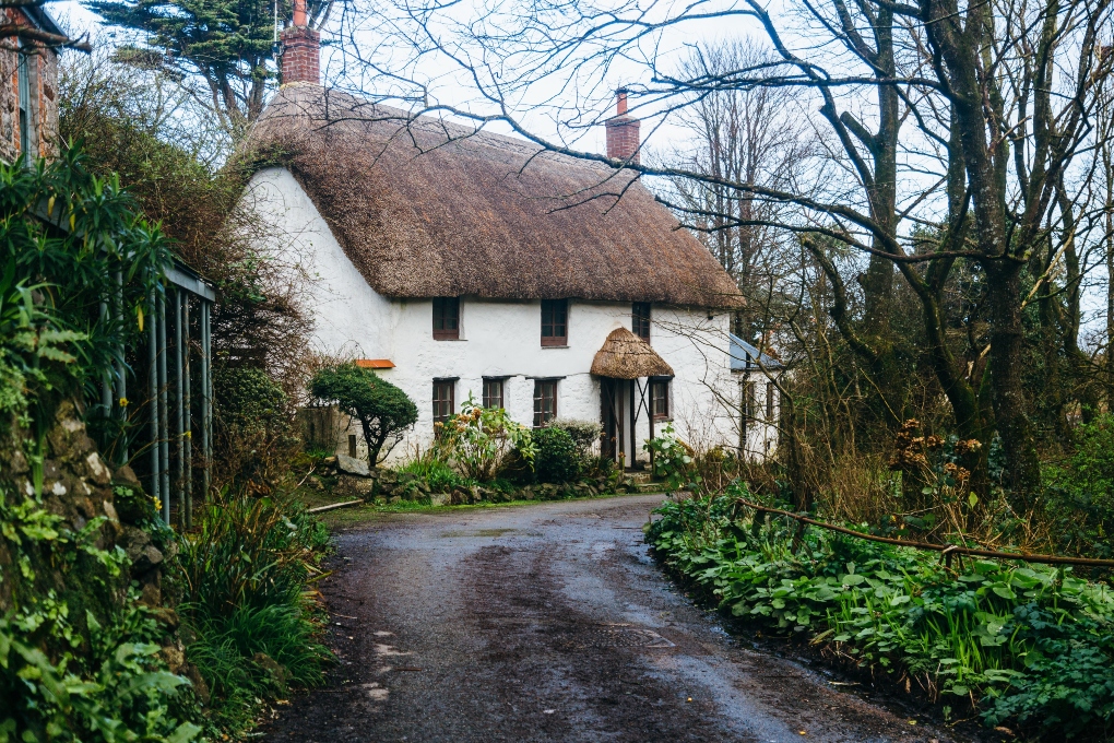 a cottage in Cornwall