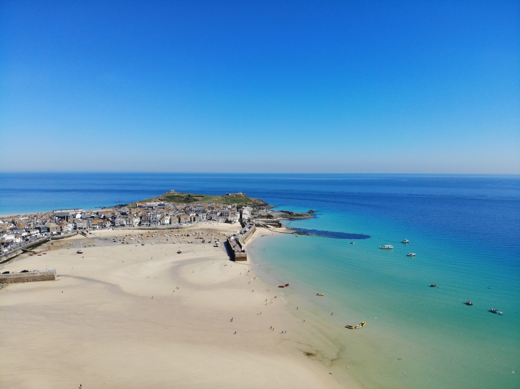 St Ives beach