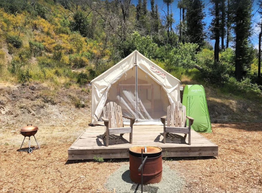Tentrr Signature Site - Mystic Mountain Redwood Grove Camp on Vrbo