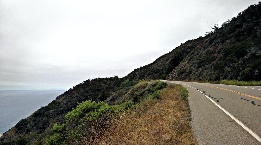 stretch of California coastal highway