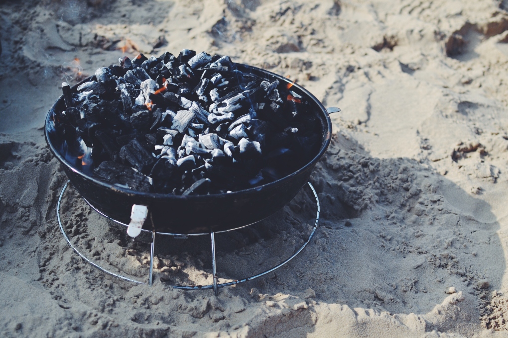 beach fire pit