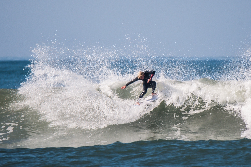 surfer in Huntington Beach