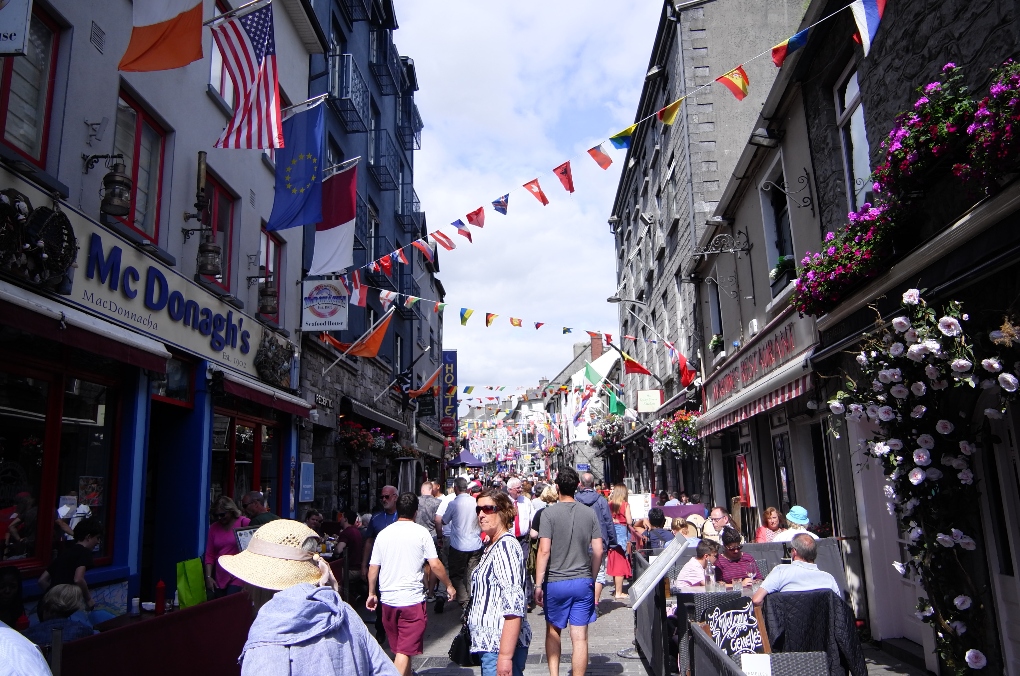 Shop Street in Galway
