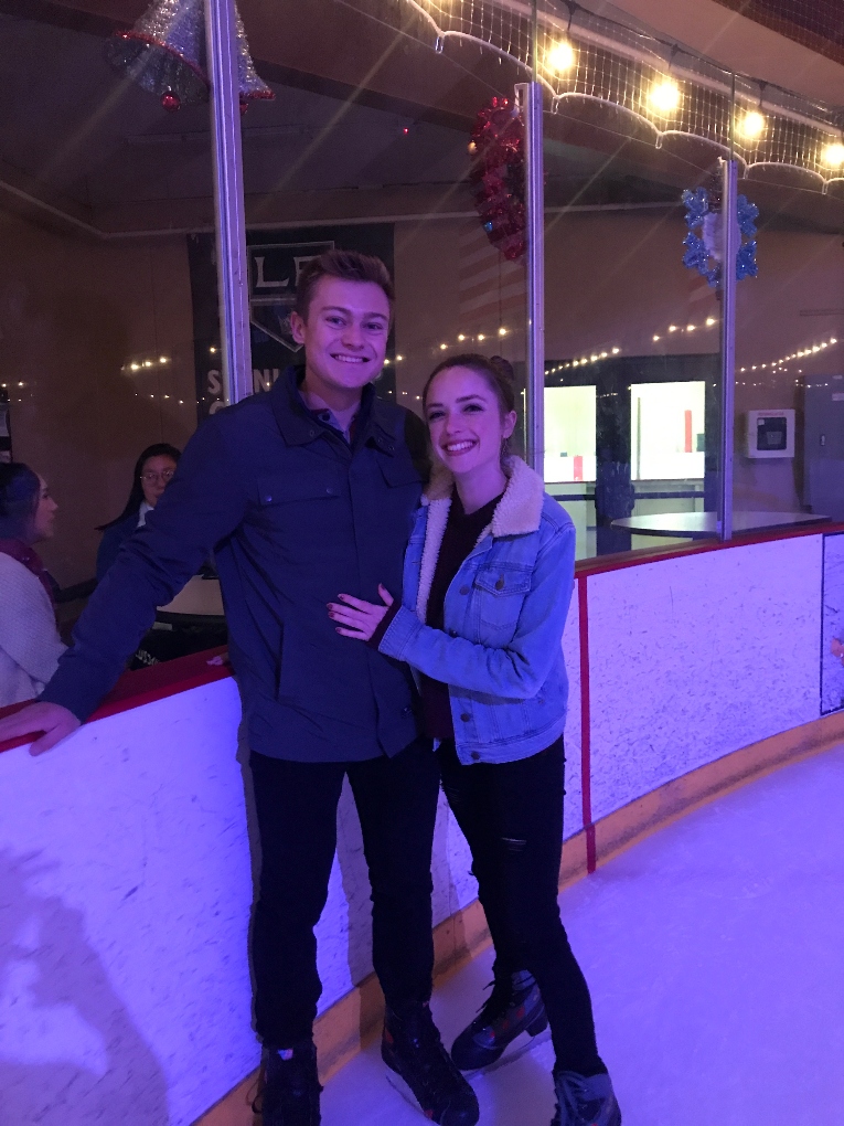 Peter and I at Ice in Paradise Goleta
