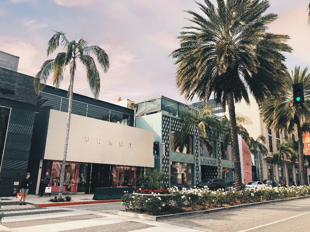Beverly Hills luxury shopping